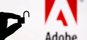 adobe logo with lock icon